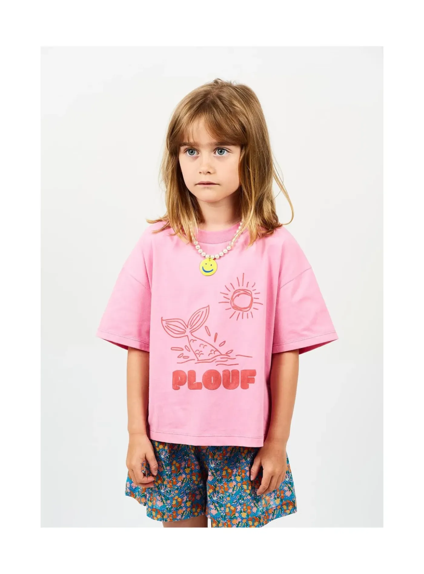 Arsene et les pipelettes T-shirt Plouf ROSE13 New
