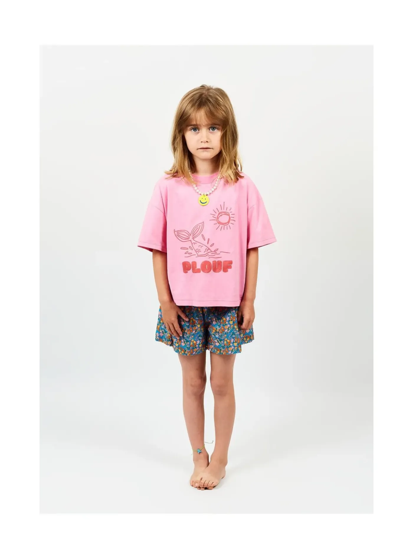 Arsene et les pipelettes T-shirt Plouf ROSE13 New
