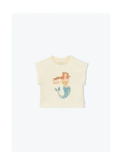 Arsene et les pipelettes T-shirt Sirene ECRU12 Clearance