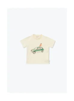 Arsene et les pipelettes T-shirt Voiture ECRU12 Discount