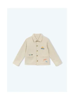 Arsene et les pipelettes Veste Imprimée Plage NATURAL14 Fashion